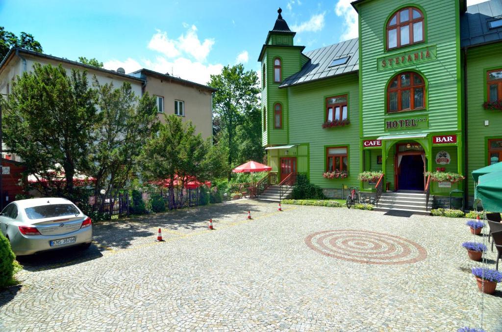 Hotel Stefania Krynica Zdroj Exterior foto