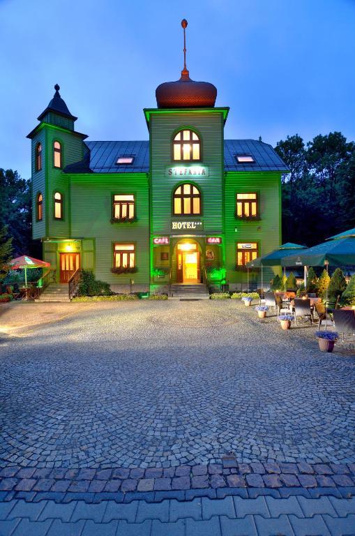 Hotel Stefania Krynica Zdroj Exterior foto